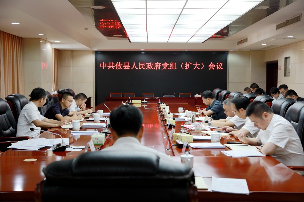 中共攸县人民政府党组（扩大）会议暨2025年理论学习中心组第九次集中学习会议召开