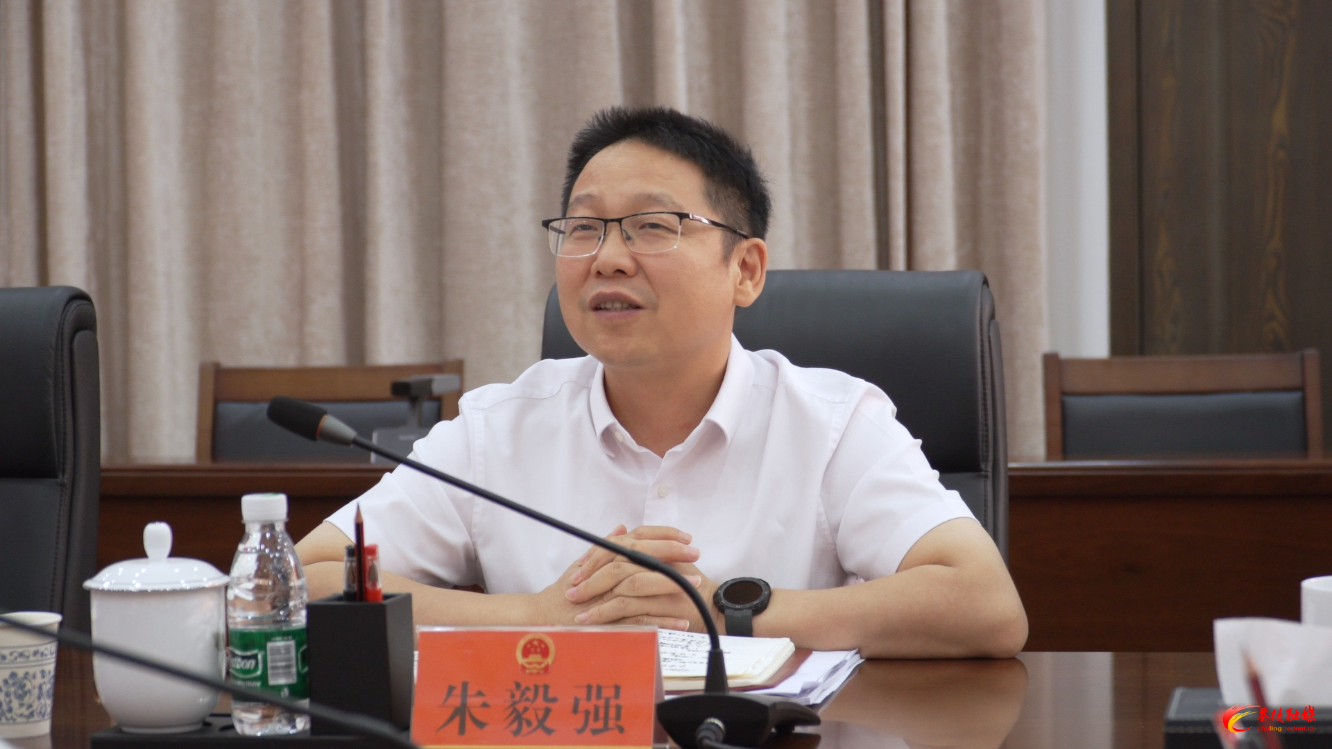 中铁环境科技工程有限公司一行来茶座谈