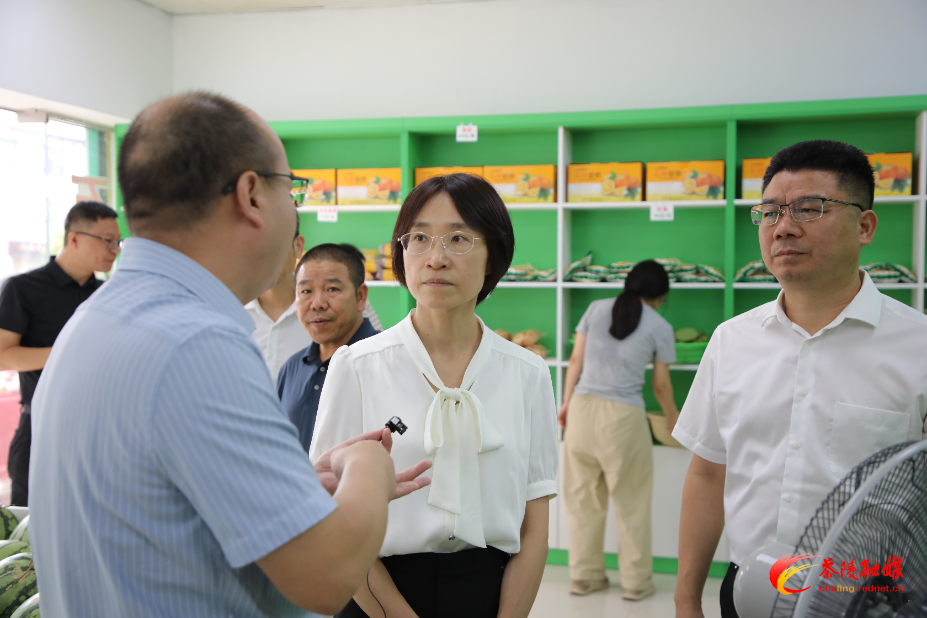 副市长杨桦来茶调研深入实施“三社合一”综合改革暨推进“流动供销”工作