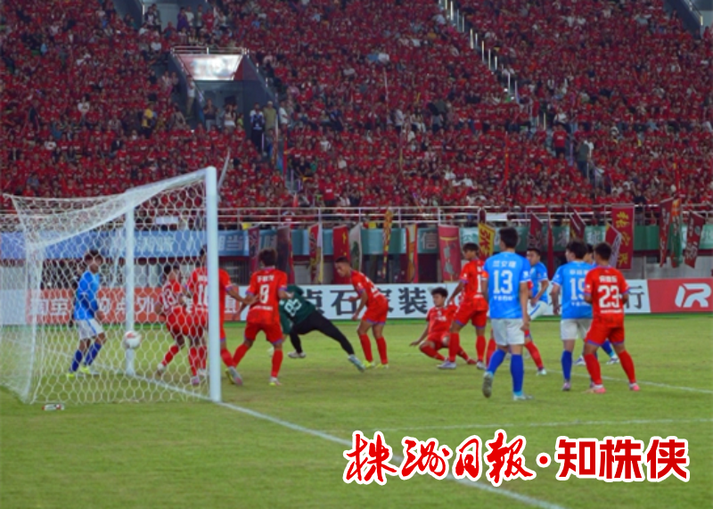 客场两连胜！ 株洲队2：0战胜张家界队