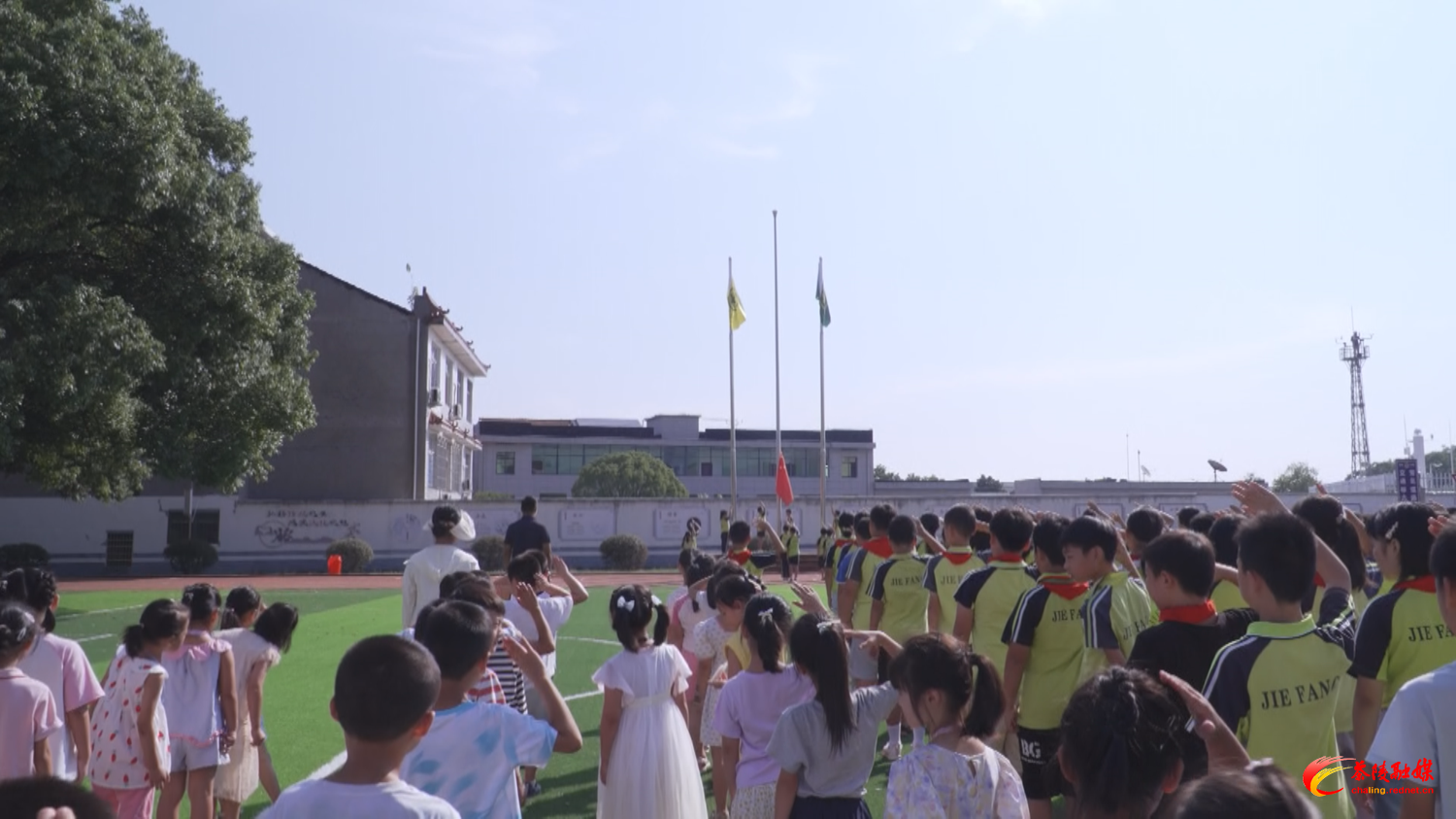 茶陵县解放学校举行“九一八”纪念活动 弘扬伟大抗战精神
