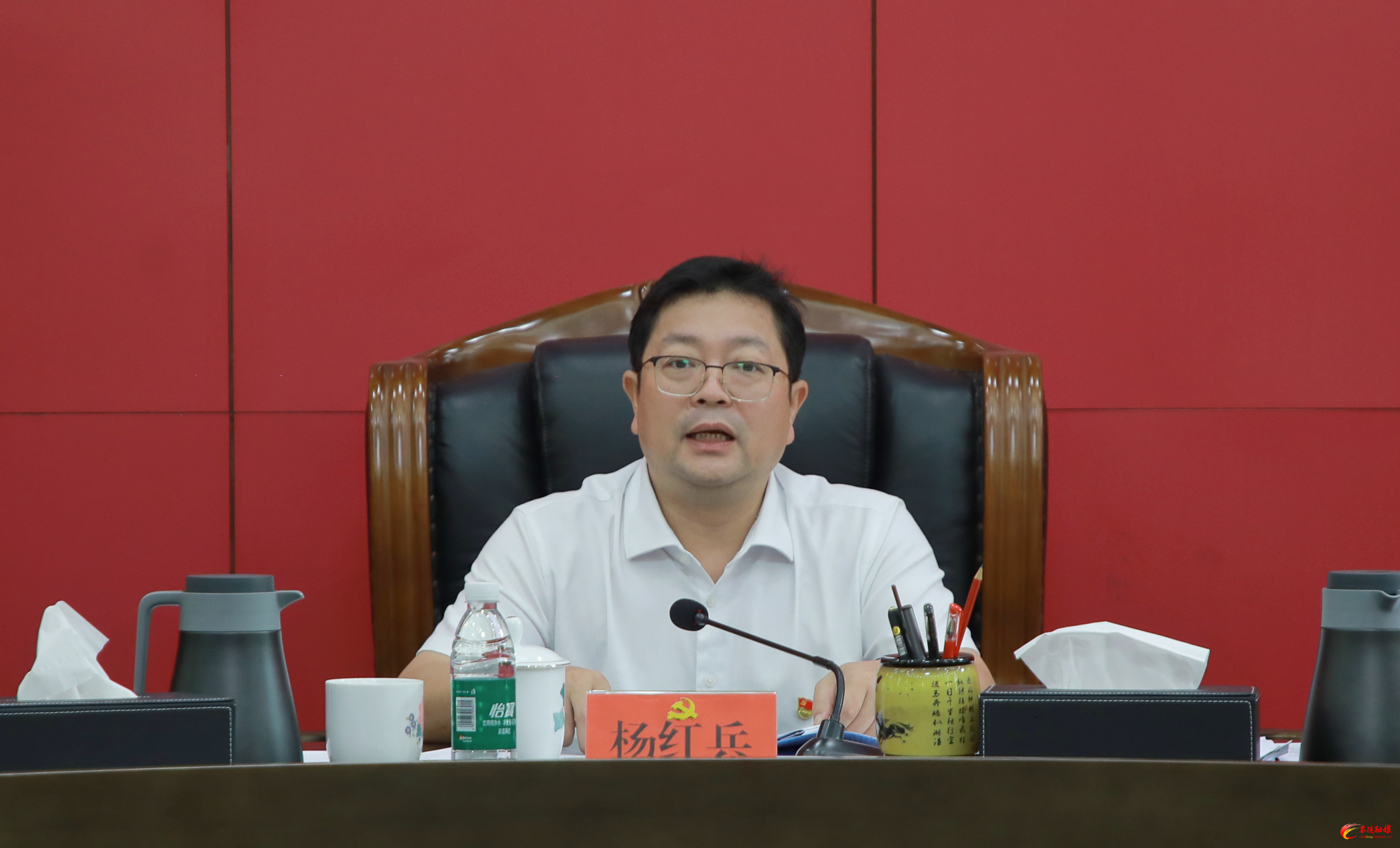 中共茶陵县委常委班子“以案为鉴、以案促改”专题民主生活会召开