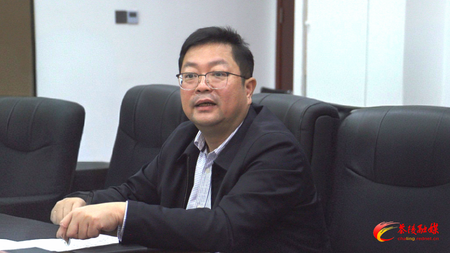 杨红兵到三至科技调研座谈