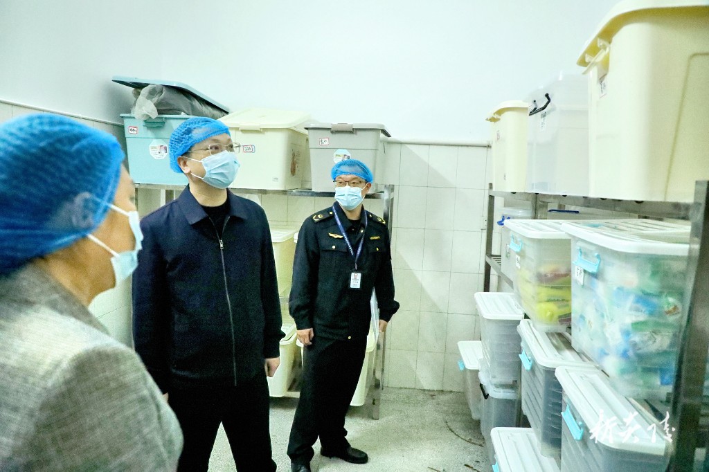 夏胜利开展校园食品安全“两个责任” 包保督导工作