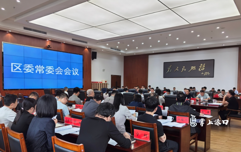 李晓彤主持召开区委常委会2025年第20次会议