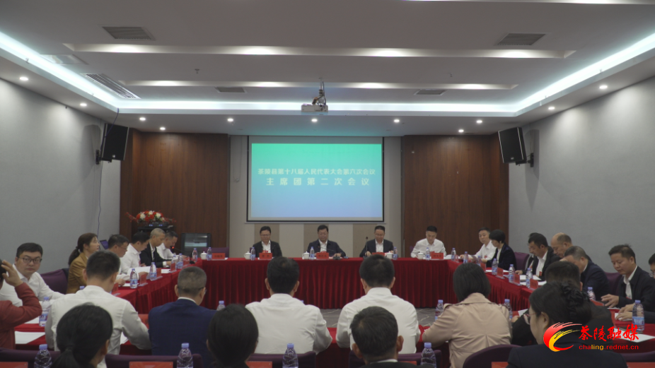 茶陵县第十八届人民代表大会第六次会议：召开主席团第二次会议