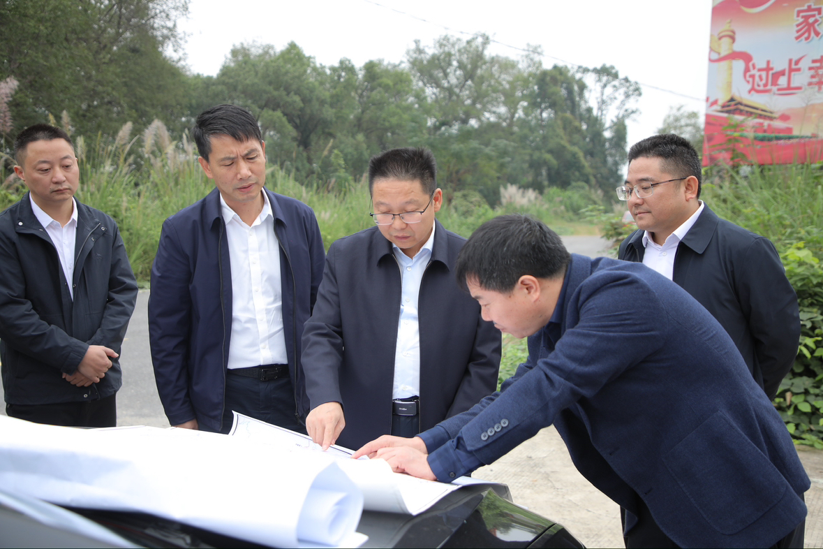 朱毅强到湖口镇调研