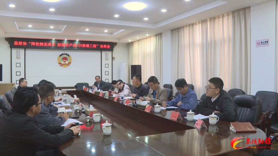 茶陵县政协召开民主协商会 聚焦物流降本与招商破局