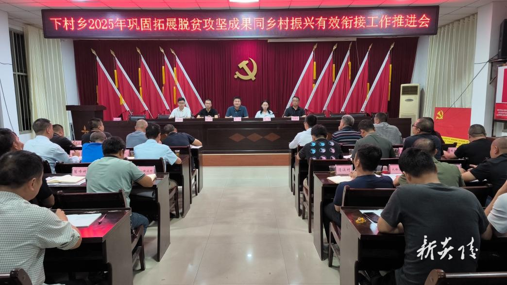 炎陵县下村乡召开巩固拓展脱贫攻坚成果同乡村振兴有效衔接工作推进会