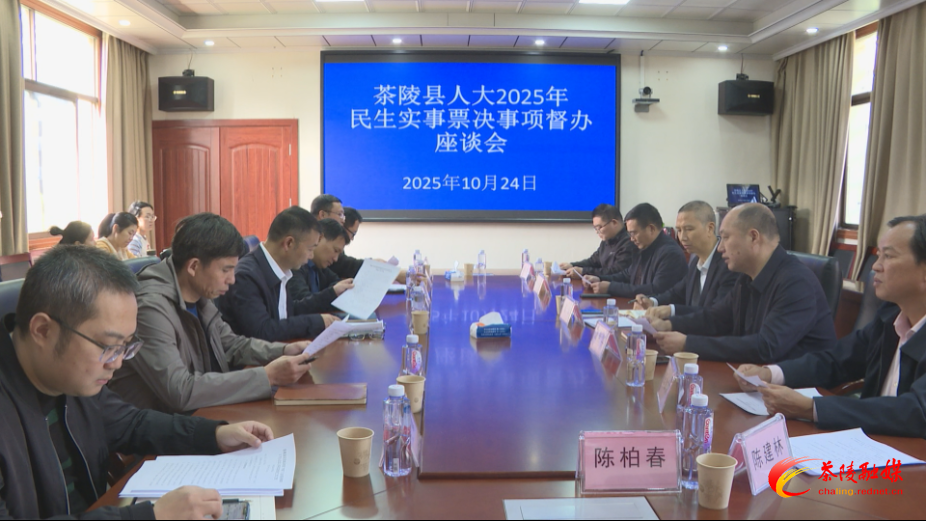 【人大代表票决 民生实事落地】县人大开展2025年代表票决的民生实事事项监督活动