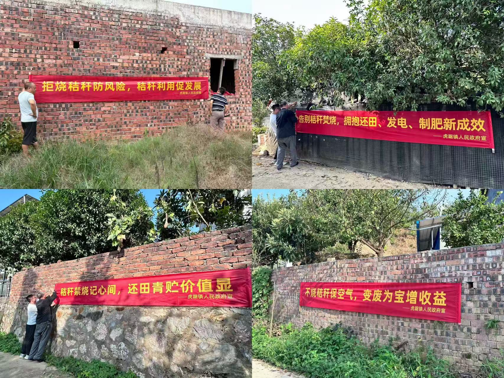 虎踞镇：“秸” 尽全力护生态 防患未 “燃” 促双赢