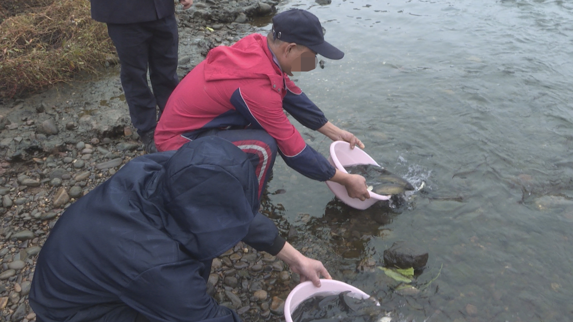 茶陵县开展公益诉讼增殖放流活动