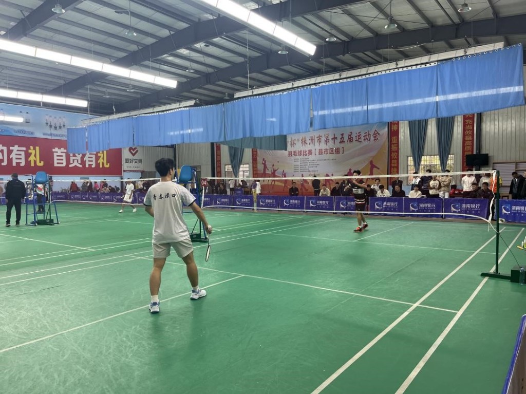 喜报：渌口区羽毛球代表队在市运动会斩获1金2银