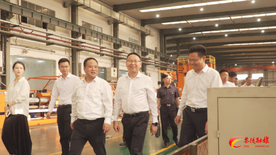 朱毅强率队赴株洲考察企业 锚定“强工富县”谋合作
