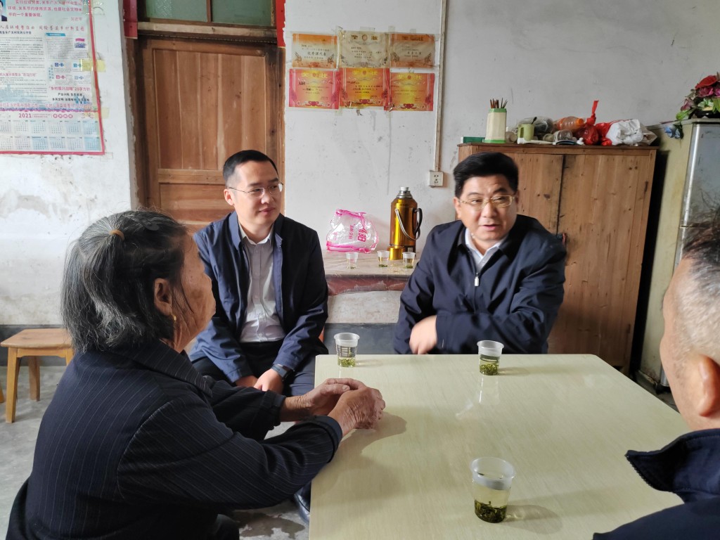 付访华调研乡村振兴工作