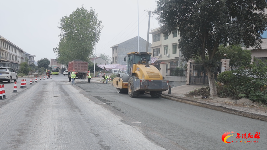 【阅卷•民生可感】茶陵G322国道大修启动 预计明年2月份完工