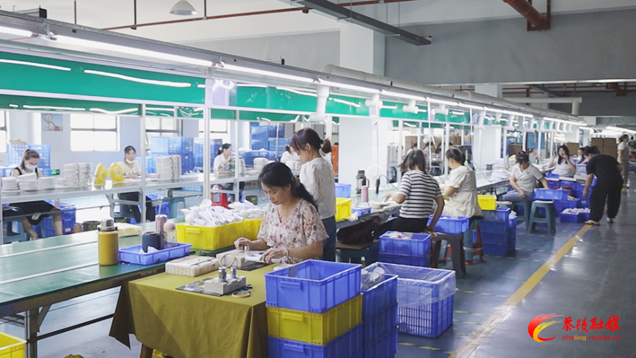 茶陵企业开足马力 冲刺四季度生产