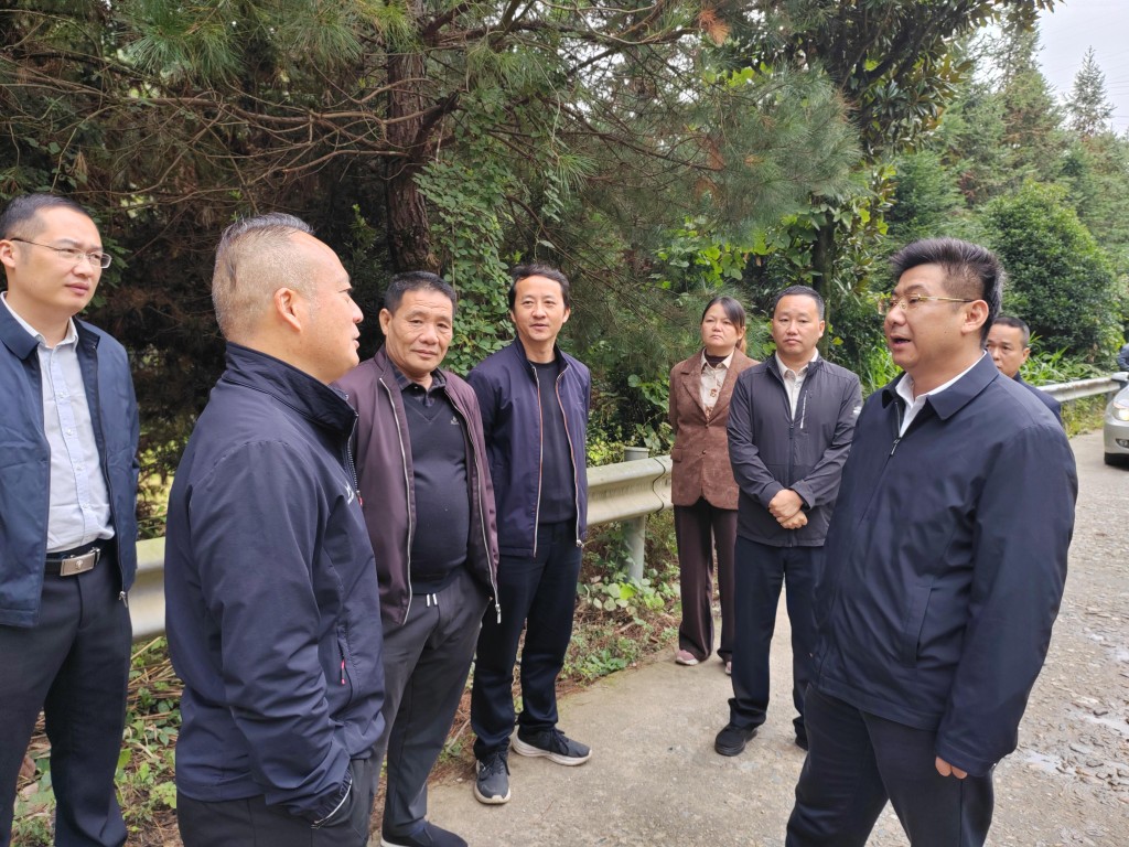 付访华调研乡村振兴工作