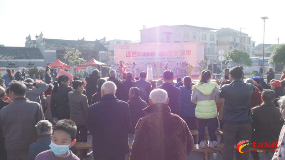 株洲市二医院党建引领“老年集市”暨医村共建、医艺融合走基层活动走进茶陵