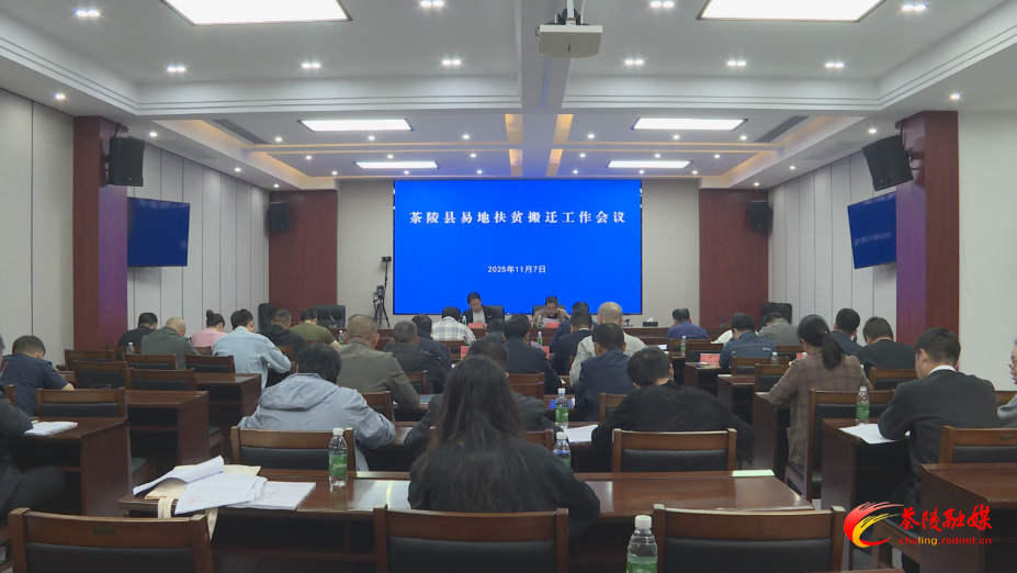 茶陵县召开易地扶贫搬迁工作会议