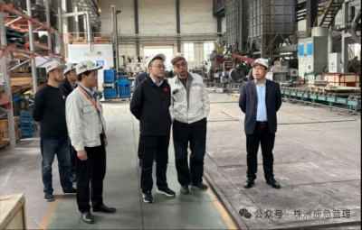 株洲市应急管理局调研企业全员安全生产责任制和应急装备技术工作