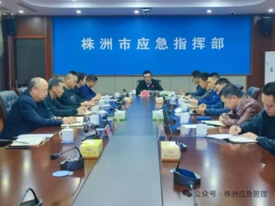 株洲市召开废弃矿洞排查封堵整治和严厉打击盗采盗挖行为、小型餐饮场所消防安全整治工作视频部署会