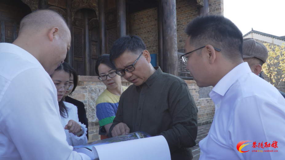 湖南电广传媒党委书记、董事长王艳忠一行来茶考察调研