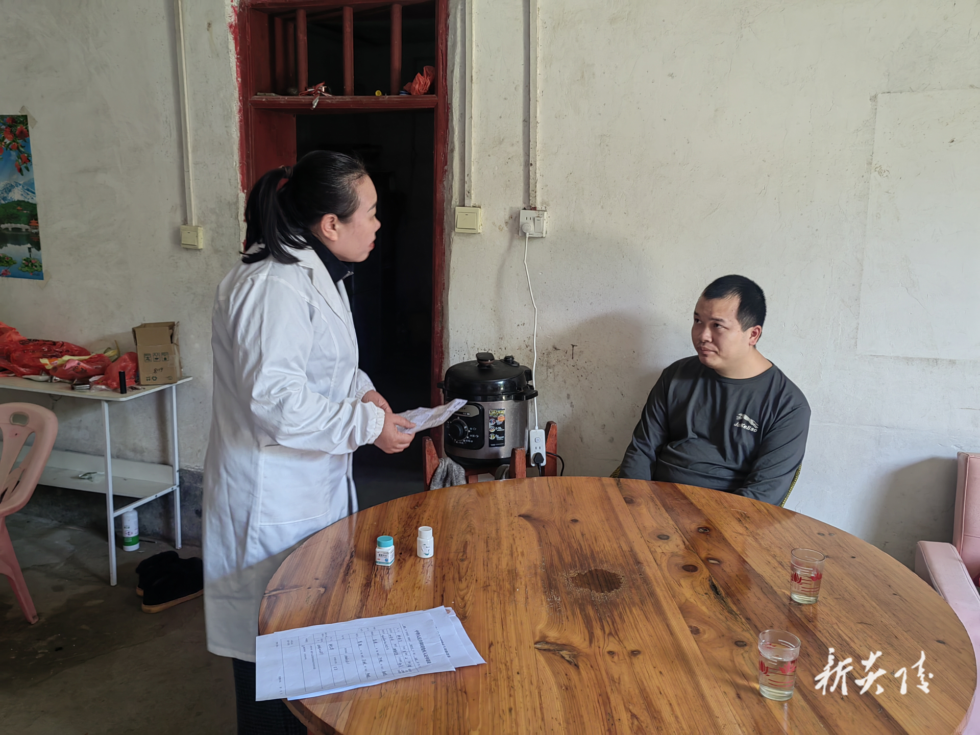 策源乡：上门评残暖民心 服务到家零距离