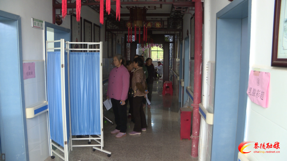 县妇幼保健院到舲舫乡开展“两癌”免费筛查活动