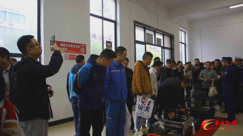 2025年茶陵县“119”消防宣传月活动启动