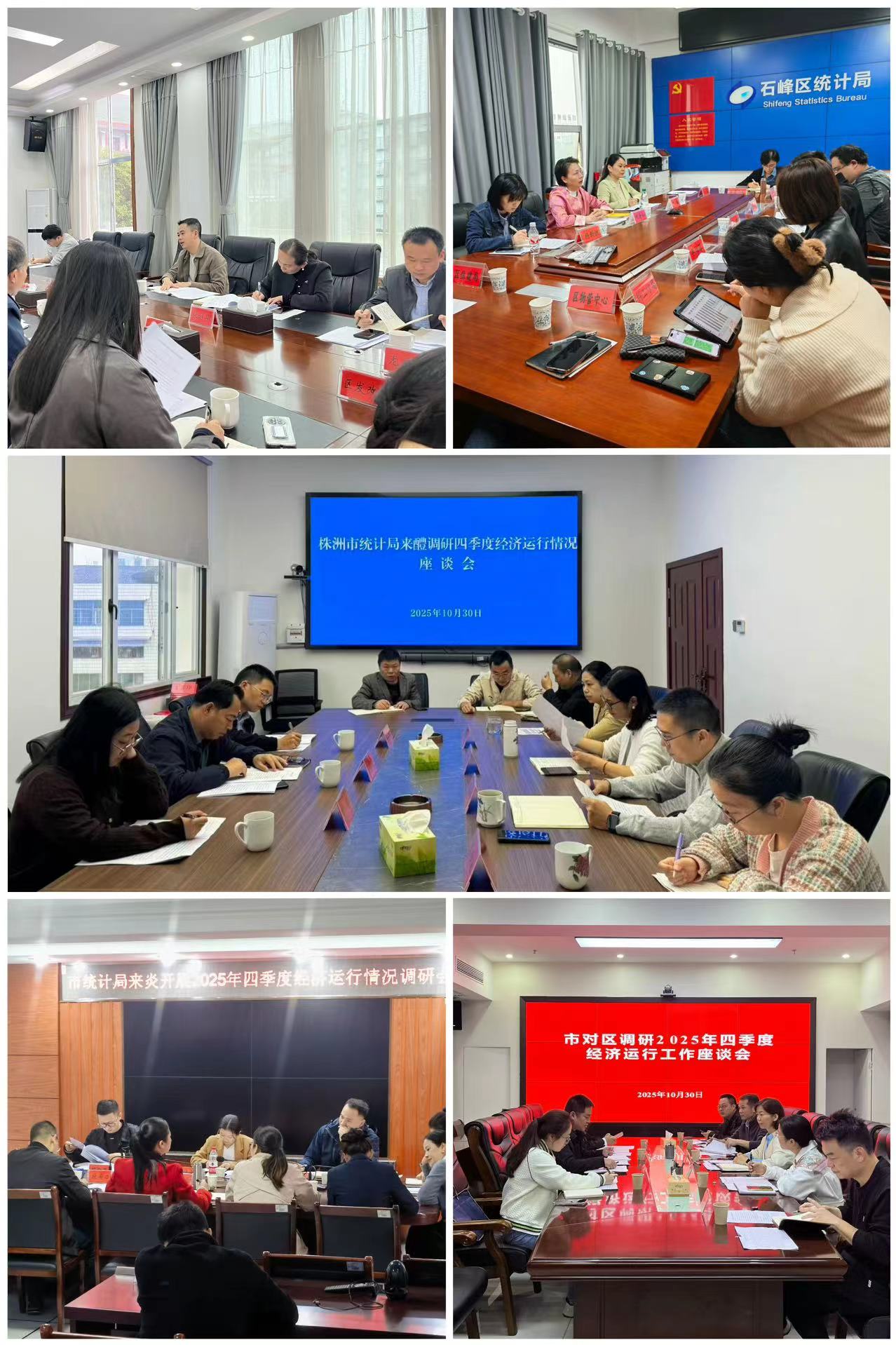 株洲市统计局全面开展经济形势及统计工作专题调研