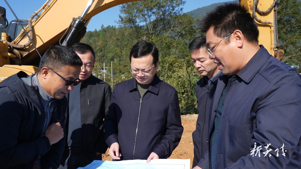 夏胜利调研督导重点项目建设并检查安全生产工作