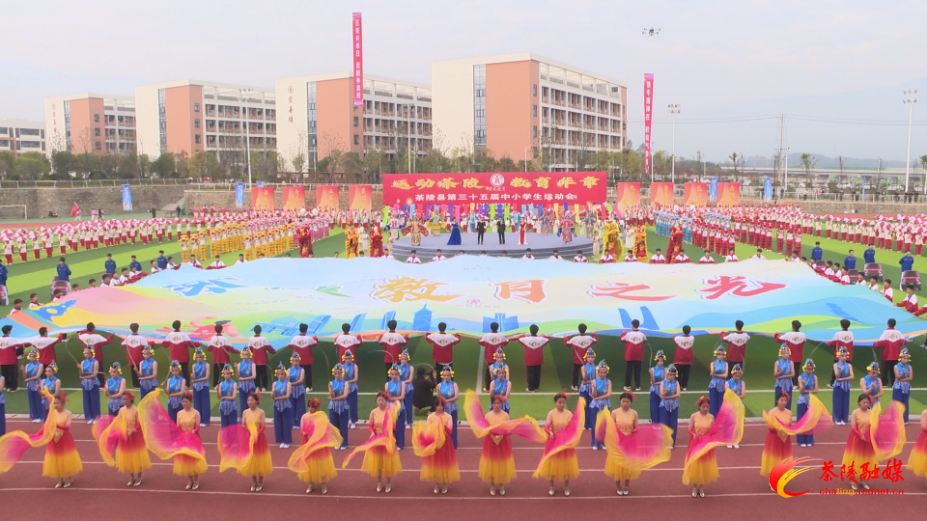 2025年茶陵县第三十五届中小学生运动会开幕