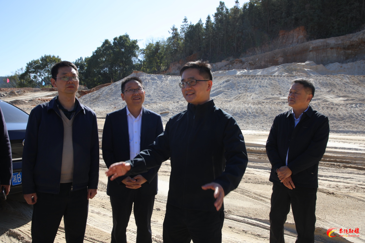 市委常委、副市长刘亚亮来茶督导检查尾矿库安全生产工作