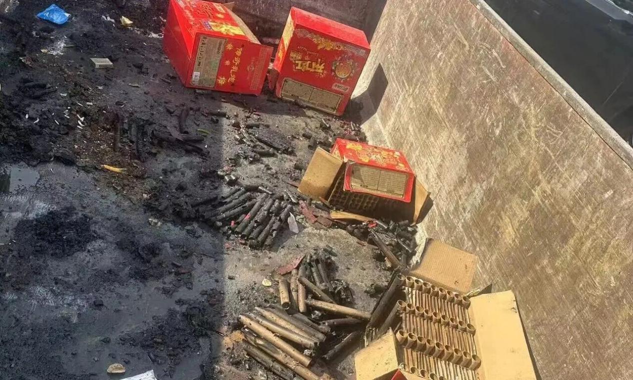 天元公安通报3起违法违规燃放烟花爆竹案件