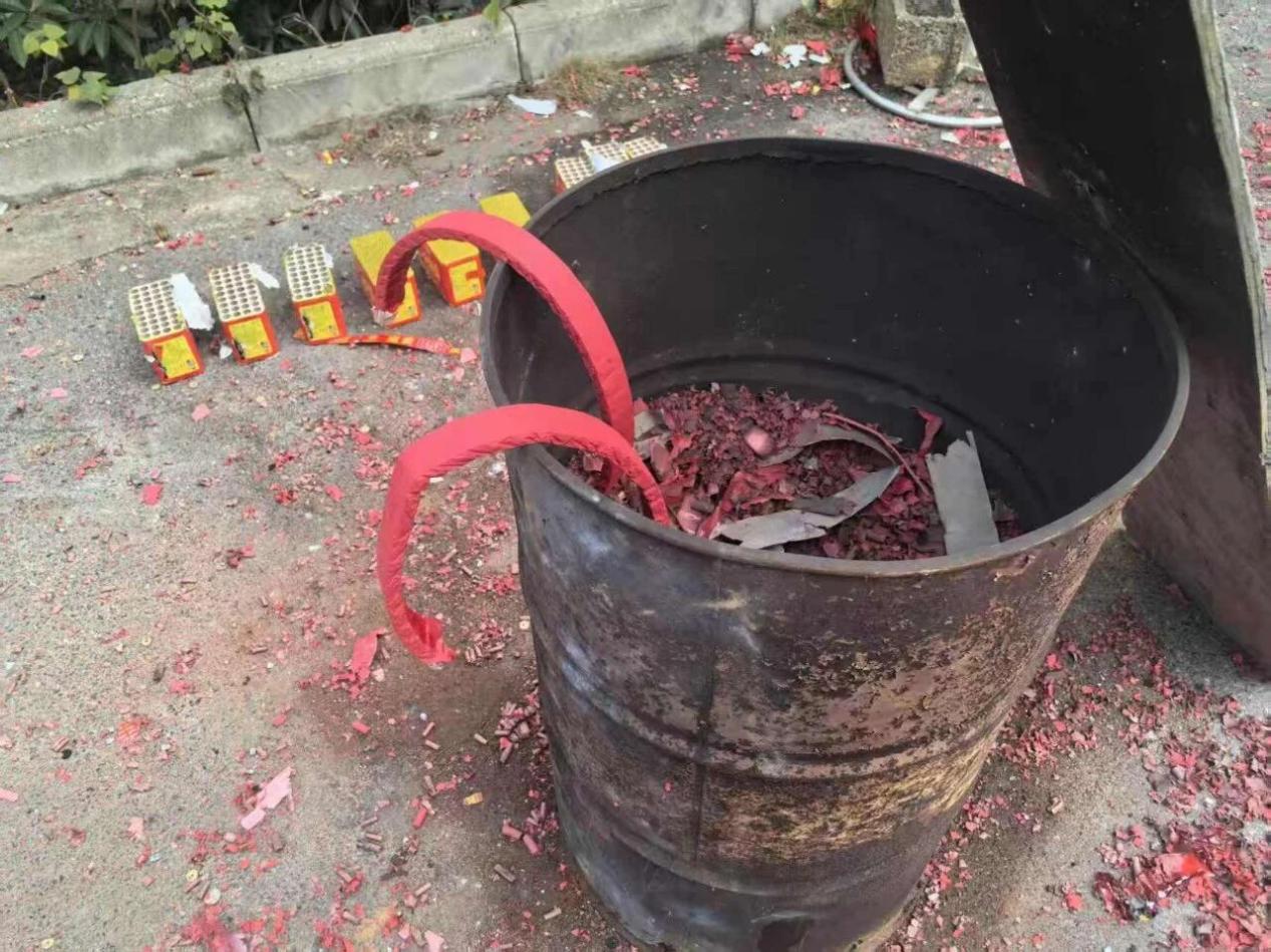 天元公安通报3起违法违规燃放烟花爆竹案件