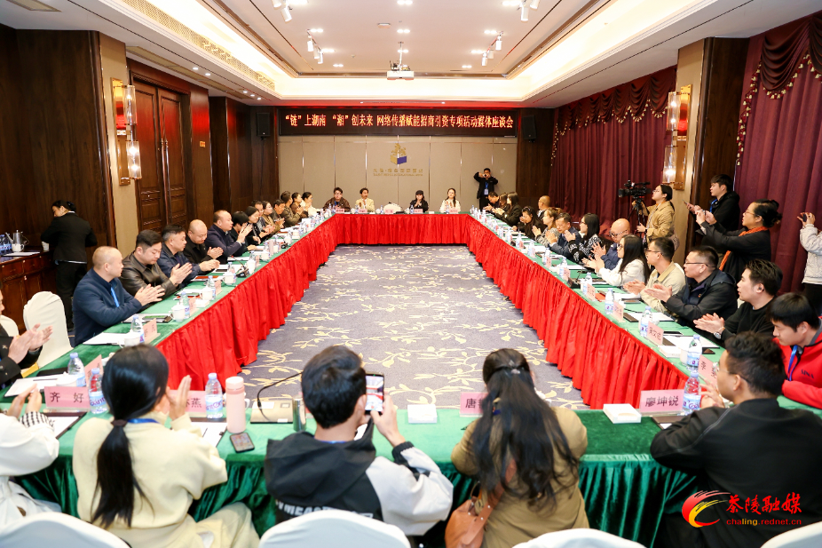 “链”上湖南 “湘”创未来 网络传播赋能招商引资专项活动走进茶陵