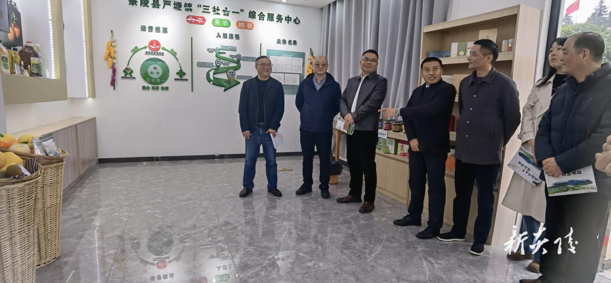 县供销系统赴茶陵县交流学习“三社合一”“流动供销”建设成果