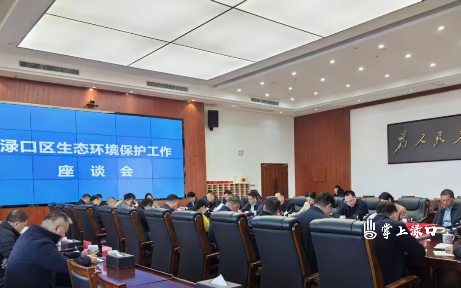 渌口区生态环境保护工作座谈会召开