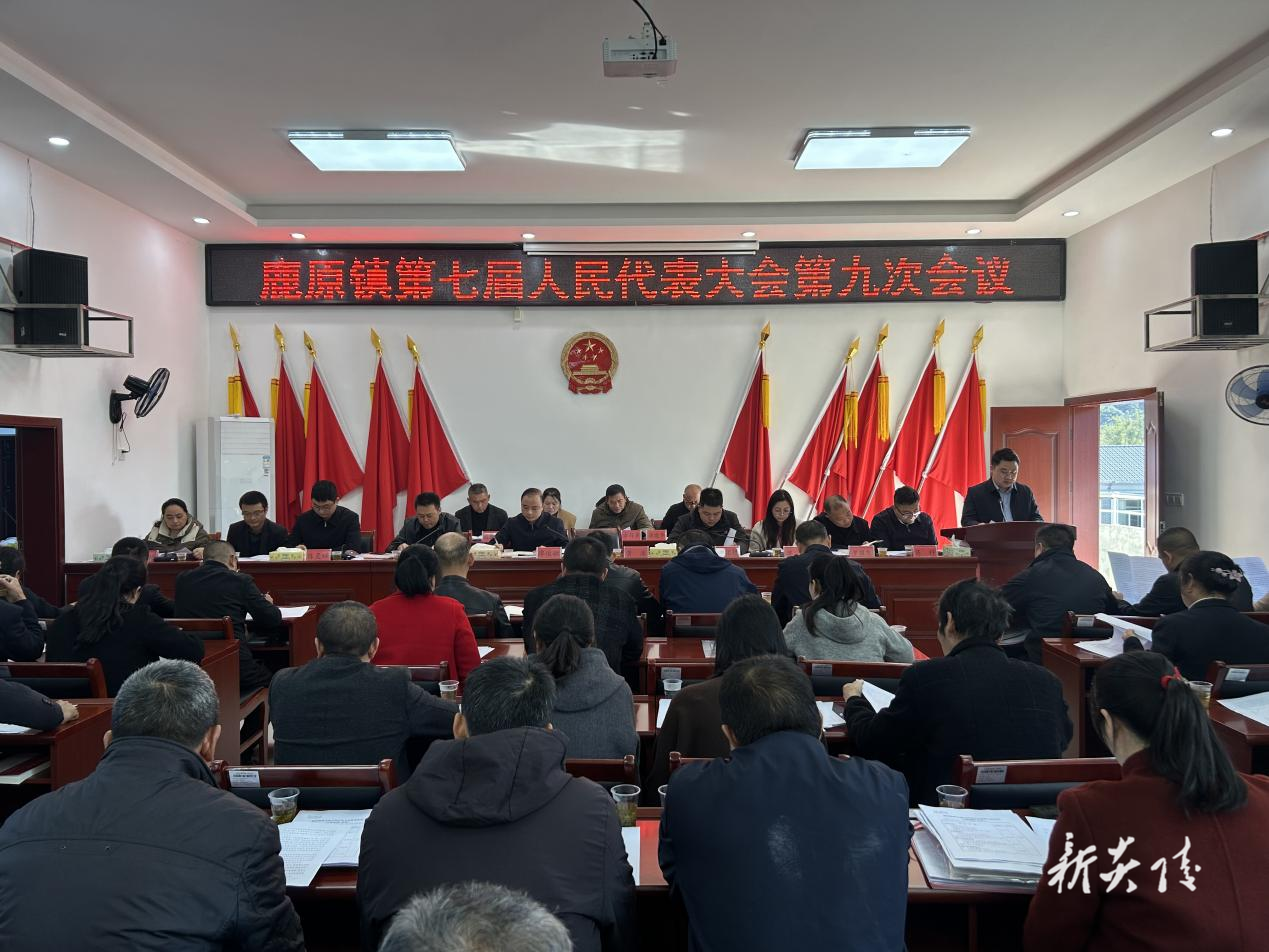 鹿原镇：召开第七届人民代表大会第九次会议