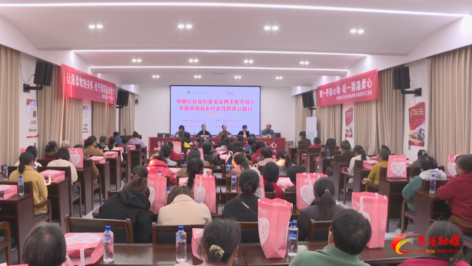 爱心暖茶陵！66万元物资精准呵护乡村女性“贴身需求”