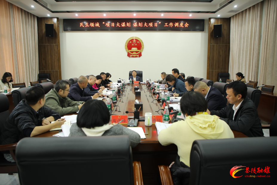 朱毅强调度民生领域“项目大谋划 谋划大项目”工作