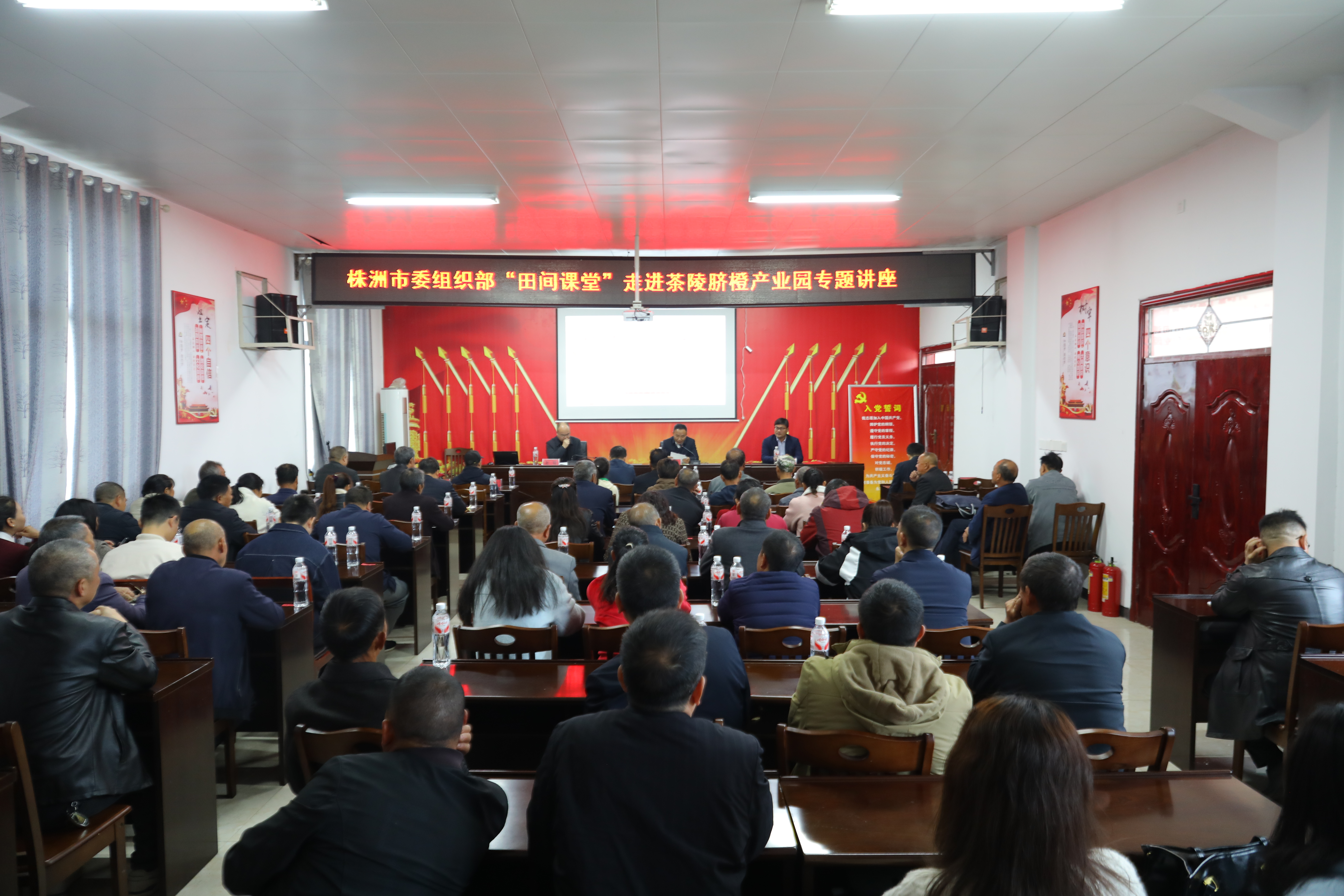 “田间课堂”进茶陵 专家解惑传技忙