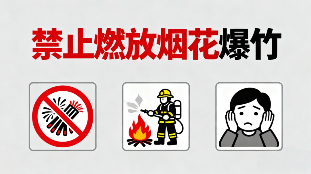 株洲市中心城区禁止燃放烟花爆竹
