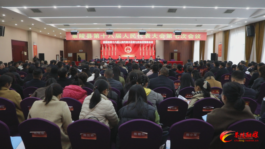 茶陵县第十八届人民代表大会第七次会议：举行预备会议