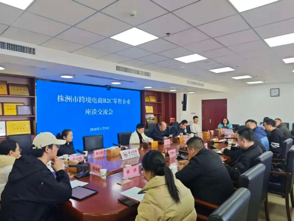 株洲市跨境电商B2C零售企业座谈交流会——听诉求、解难题、促发展