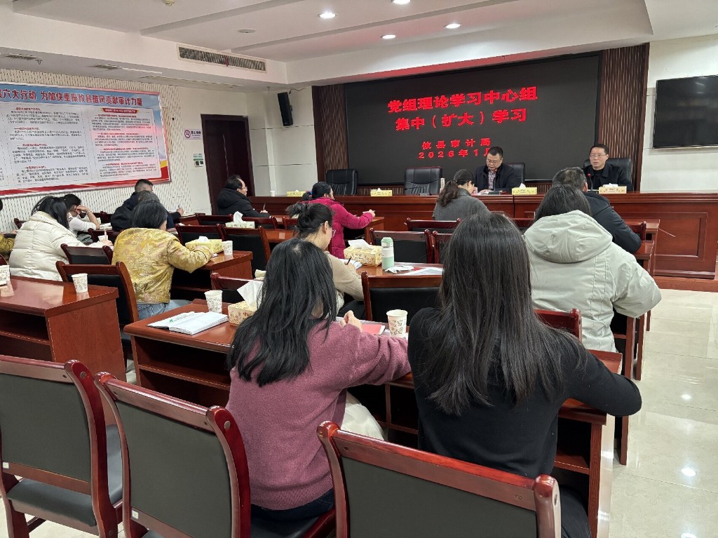 攸县审计局组织开展党组理论学习中心组集中（扩大）学习暨党的二十届四中全会精神培训班
