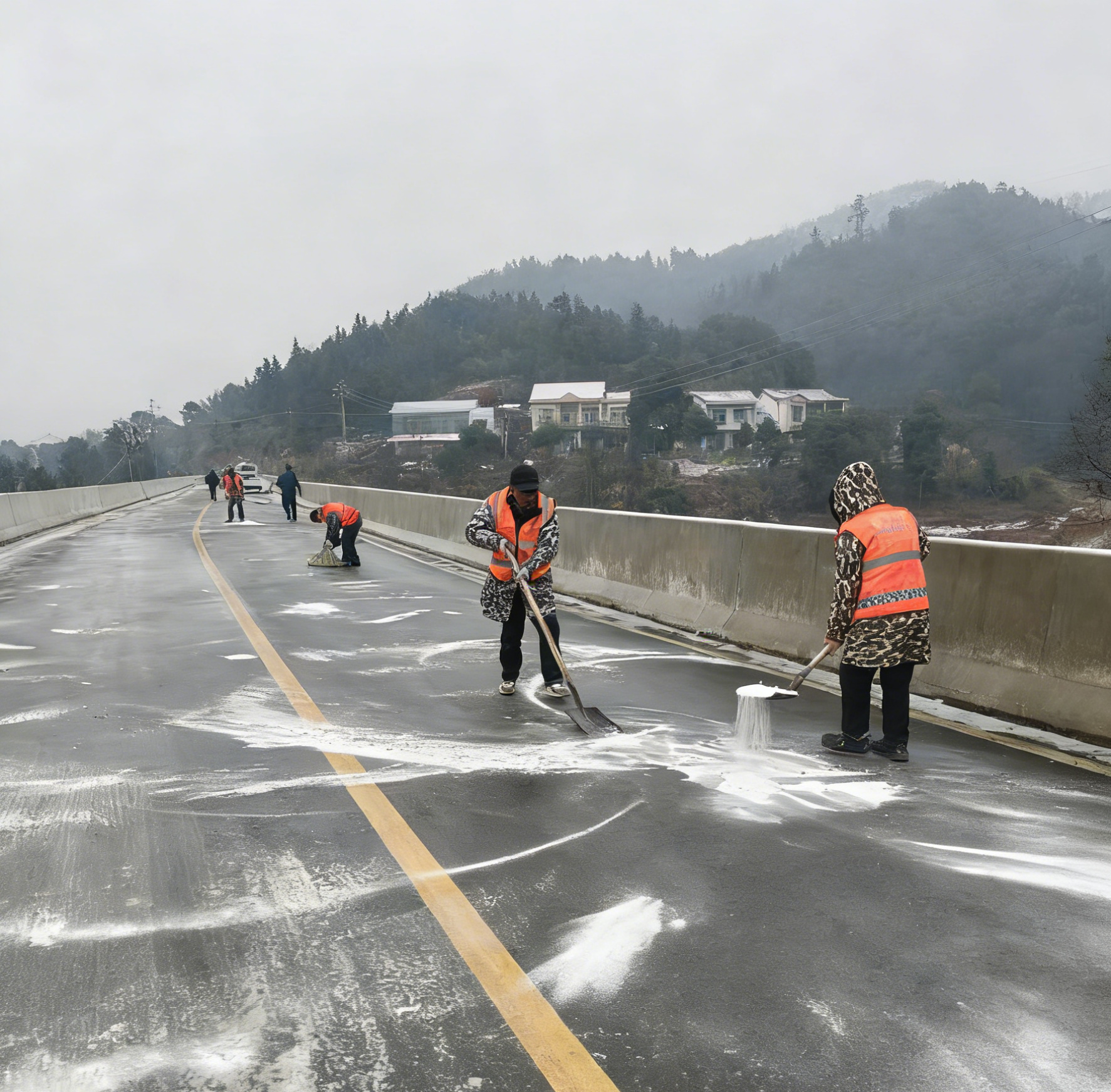 闻令而动战冰雪 公路铁军保畅通 —— 株洲市公路系统抗冰保通纪实