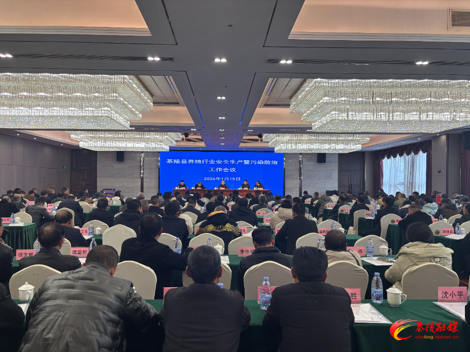 茶陵县安排部署养殖行业安全生产暨污染防治工作