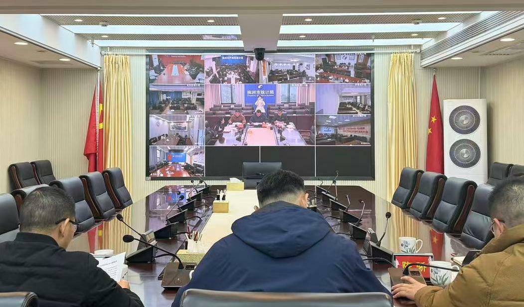 株洲市统计局召开第四次全国农业普查工作推进情况视频会议